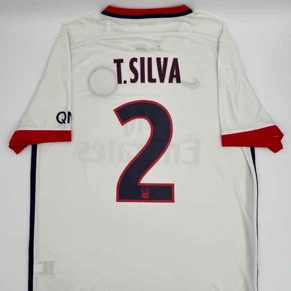 Silva #2 Paris Saint Germain (PSG) 2015/2016 Away ORIGINAL Nike
